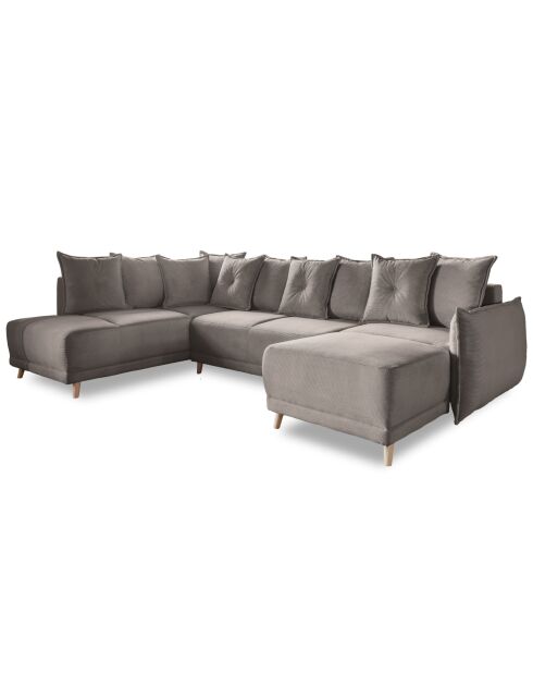 Lazy Lukka Latte Ecksofa, U-förmig, für die linke Ecke, 320 x 191 x 85 cm