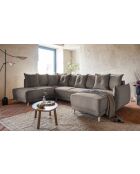 Lazy Lukka Latte Ecksofa, U-förmig, für die linke Ecke, 320 x 191 x 85 cm