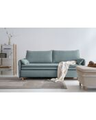 Simon Blue ausziehbares 3-Sitzer-Sofa, 207 x 90 x 85 cm
