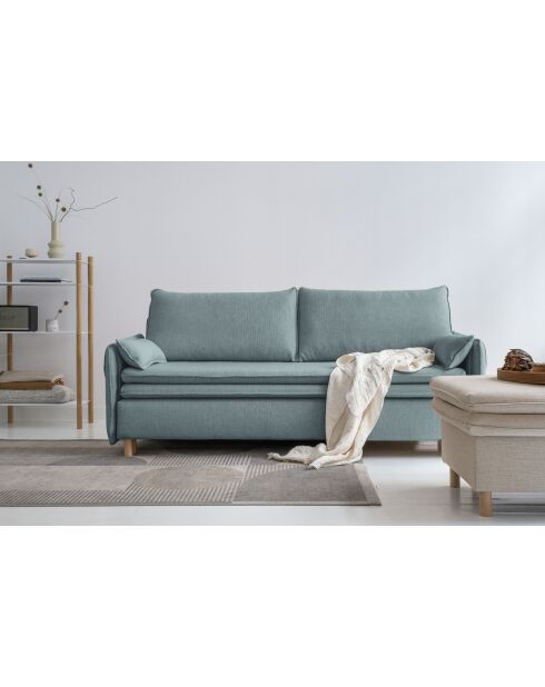 Simon Blue ausziehbares 3-Sitzer-Sofa, 207 x 90 x 85 cm