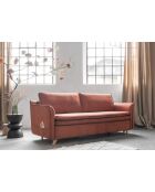 Charming Charlie Slim Brick 3-Sitzer-Sofa, ausziehbar, 225 x 90 x 85 cm