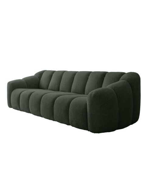 Feste Sofaschale für 3,5/4 Personen, dunkelgrün — 260 x 109 x 75 cm