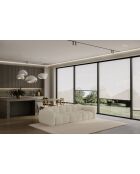 Sofá Cloud Beige de 4 plazas - 247x109x76 cm