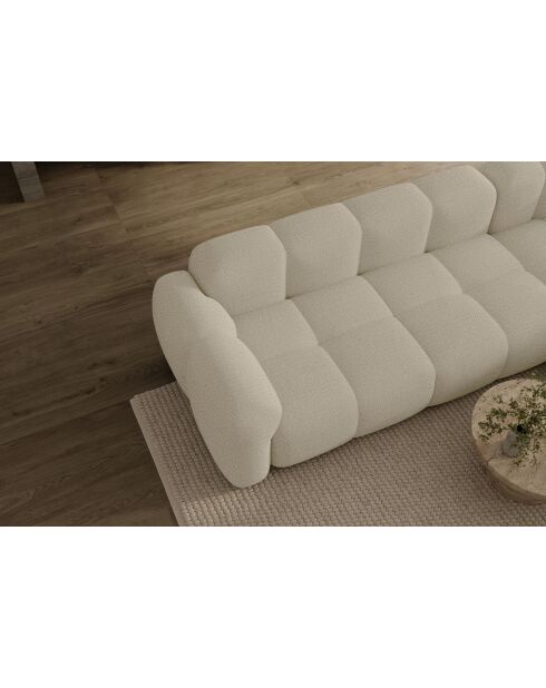 Sofá Cloud Beige de 4 plazas - 247x109x76 cm