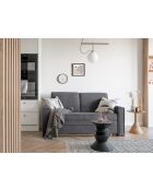 Lucky Lucy grijze converteerbare 2-zitsbank - 168x88x90 cm