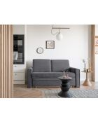 Lucky Lucy grijze converteerbare 2-zitsbank - 168x88x90 cm