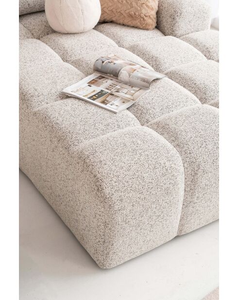 S-MAX omvormbare hoekbank rechts Lulu Salt and pepper- 364x184x94 cm