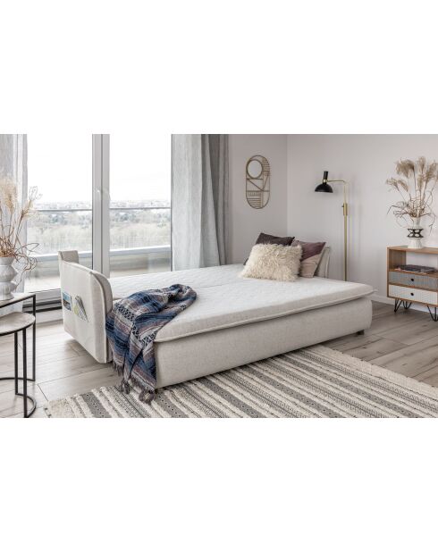 Charming Charlie Beige Divano convertibile a 3 posti - 225x92x85 cm