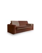 Sofá convertible de 3 plazas Wilson Brick - 237x97x90 cm