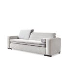 Beigefarbenes ausziehbares 3-Sitzer-Sofa von Groovy Miu, 235 x 95 x 92/82 cm