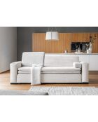 Beigefarbenes ausziehbares 3-Sitzer-Sofa von Groovy Miu, 235 x 95 x 92/82 cm