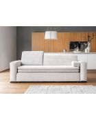 Beigefarbenes ausziehbares 3-Sitzer-Sofa von Groovy Miu, 235 x 95 x 92/82 cm