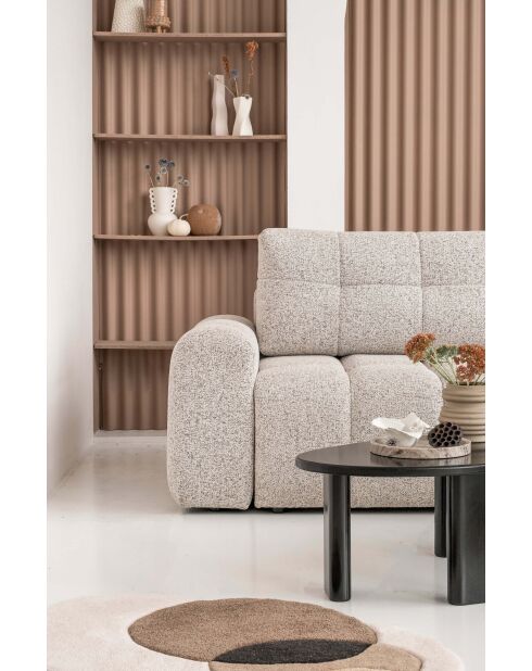 Lulu Salt and Pepper Convertible S Ecksofa, rechts, 268 x 184 x 94 cm