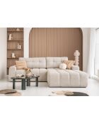 Lulu Salt and Pepper Convertible S Ecksofa, rechts, 268 x 184 x 94 cm