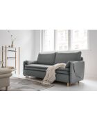 Simon Grey ausziehbares 3-Sitzer-Sofa, 207 x 90 x 85 cm