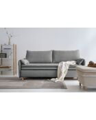 Simon Grey ausziehbares 3-Sitzer-Sofa, 207 x 90 x 85 cm