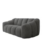 Muschelgraues 2/3-Sitzer-Sofa - 190x109x75 cm