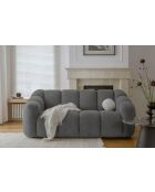 Muschelgraues 2/3-Sitzer-Sofa - 190x109x75 cm