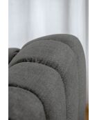 Muschelgraues 2/3-Sitzer-Sofa - 190x109x75 cm