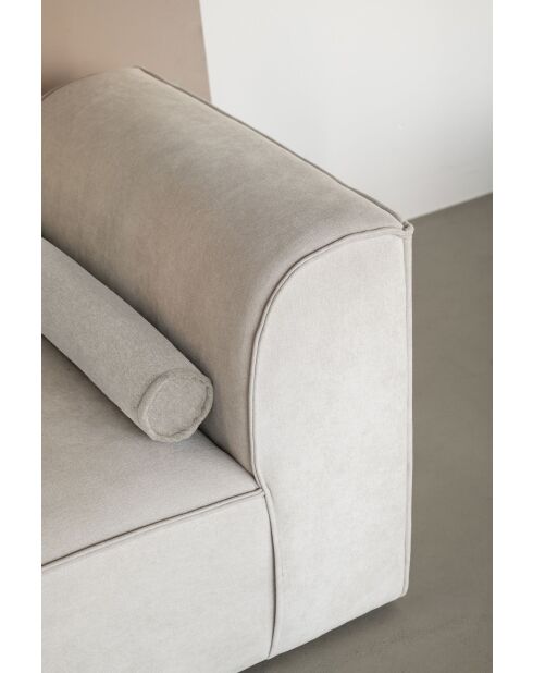 Dormeuse AC/Left Flex Felix Beige - 92 x 154 x 70 cm
