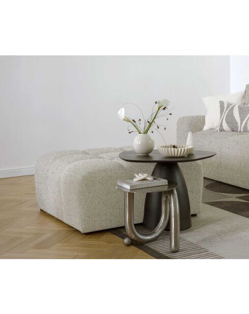 Pouf Lulu Gris- 96x96x45 cm