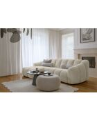 Vaste hoekbank S links Shell Beige- 255x165x75 cm