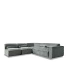 L-MAX vaste hoekbank, links Flex Felix Olive- 265x248x70 cm
