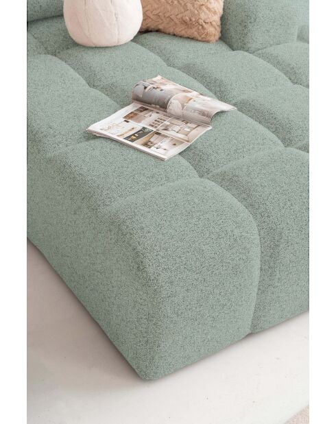 S-MAX konvertierbares Ecksofa rechts Lulu Vert- 338x184x94 cm
