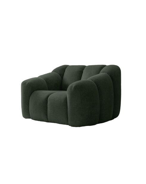 Sessel Shell 1 Sitz Dunkelgrün - 124x109x75 cm