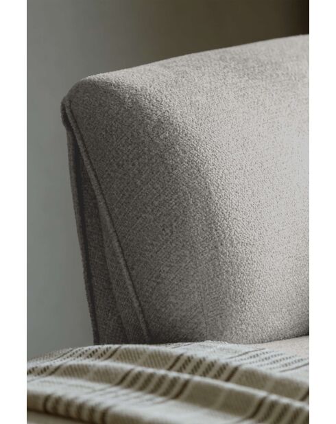 Gatsby Fixed U hoekbank rechts lichtgrijs - 341x233x87 cm