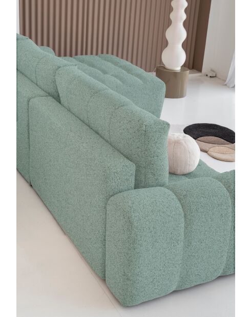 Lulu Green Convertible S hoekbank rechts - 268x184x94 cm