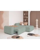 Lulu Green Convertible S hoekbank rechts - 268x184x94 cm