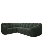 Fixed L Left Shell Ecksofa Dunkelgrün — 265 x 205 x 75 cm