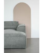 Divano angolare fisso M, destro Flex Felix Olive- 340x154x70 cm