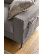 S-MAX Wandelbares Ecksofa linke Ecke Lofty Lilly Taupe- 306x150x84 cm