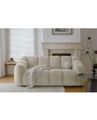 Tweezitsbank Shell Beige - 190x109x75 cm