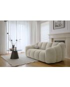 Tweezitsbank Shell Beige - 190x109x75 cm