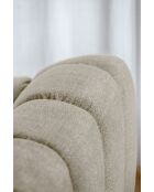 Tweezitsbank Shell Beige - 190x109x75 cm