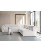 L-MAX Festes Ecksofa, Right Flex Felix, 265 x 248 x 70 cm, Beige