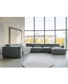 Festes U-Ecksofa, links Flex Felix Olive- 337x265x70 cm