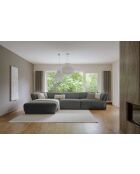 Fixed M Left Gatsby grijze hoekbank - 338x175x87 cm