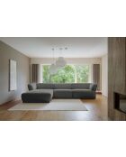 Fixed M Left Gatsby grijze hoekbank - 338x175x87 cm