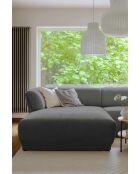 Fixed M Left Gatsby grijze hoekbank - 338x175x87 cm