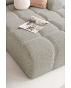 S-MAX konvertierbares Ecksofa rechts Lulu Gris- 364x184x94 cm