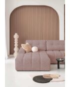 Sofá esquinero convertible S-MAX Lulu Red - 338 x 184 x 94 cm