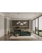 Canapé 4 Places Cloud Vert foncé- 247x109x76 cm