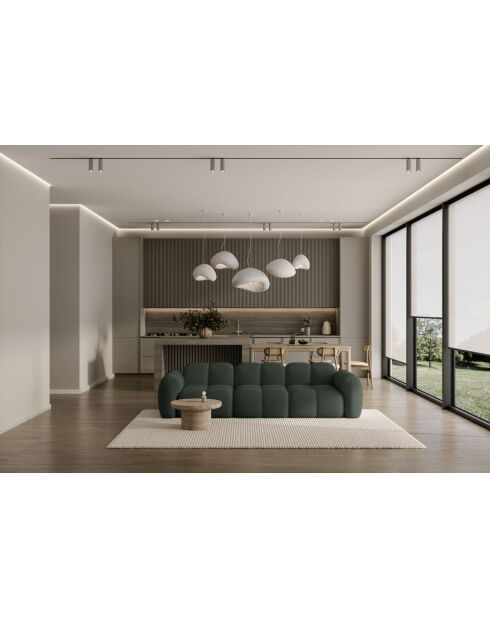 Canapé 4 Places Cloud Vert foncé- 247x109x76 cm