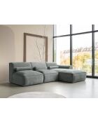 Divano angolare fisso XS, destro Flex Felix Olive- 244x154x70 cm