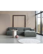 Divano angolare fisso XS, destro Flex Felix Olive- 244x154x70 cm