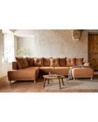 Lazy Lukka Brick Ecksofa, umwandelbar, linke Ecke, 320 x 191 x 85 cm